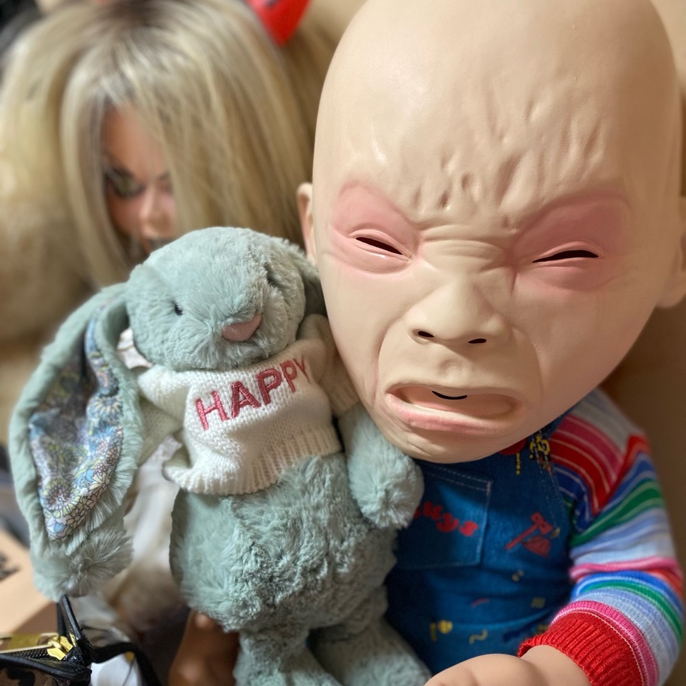 🇯🇵Crybaby crying adult face mask costume - Picture 5 of 5